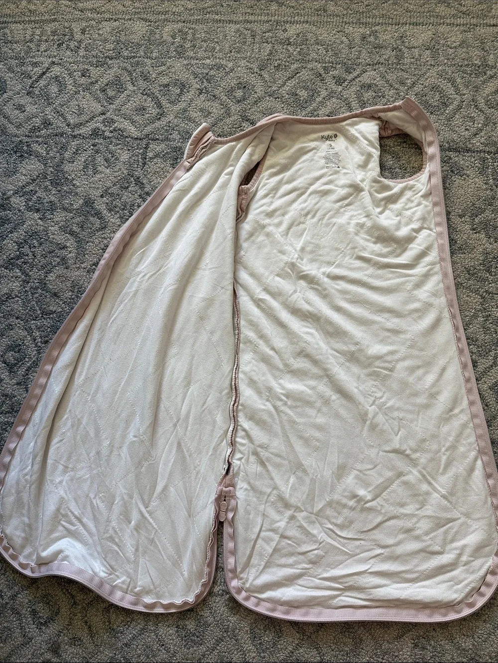 Kyte Baby Sleep Sack size Small 1.0 tog pink